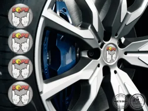 Wheel decal Limited Edition Luxury Dome Stickers